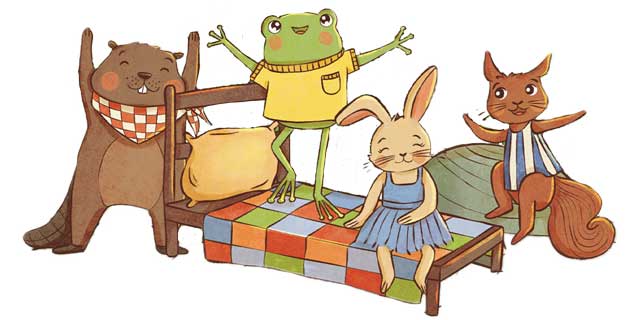 sleep-frog-kindness