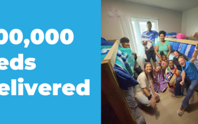 400,000 Beds Delivered: A Milestone Built by Volunteers